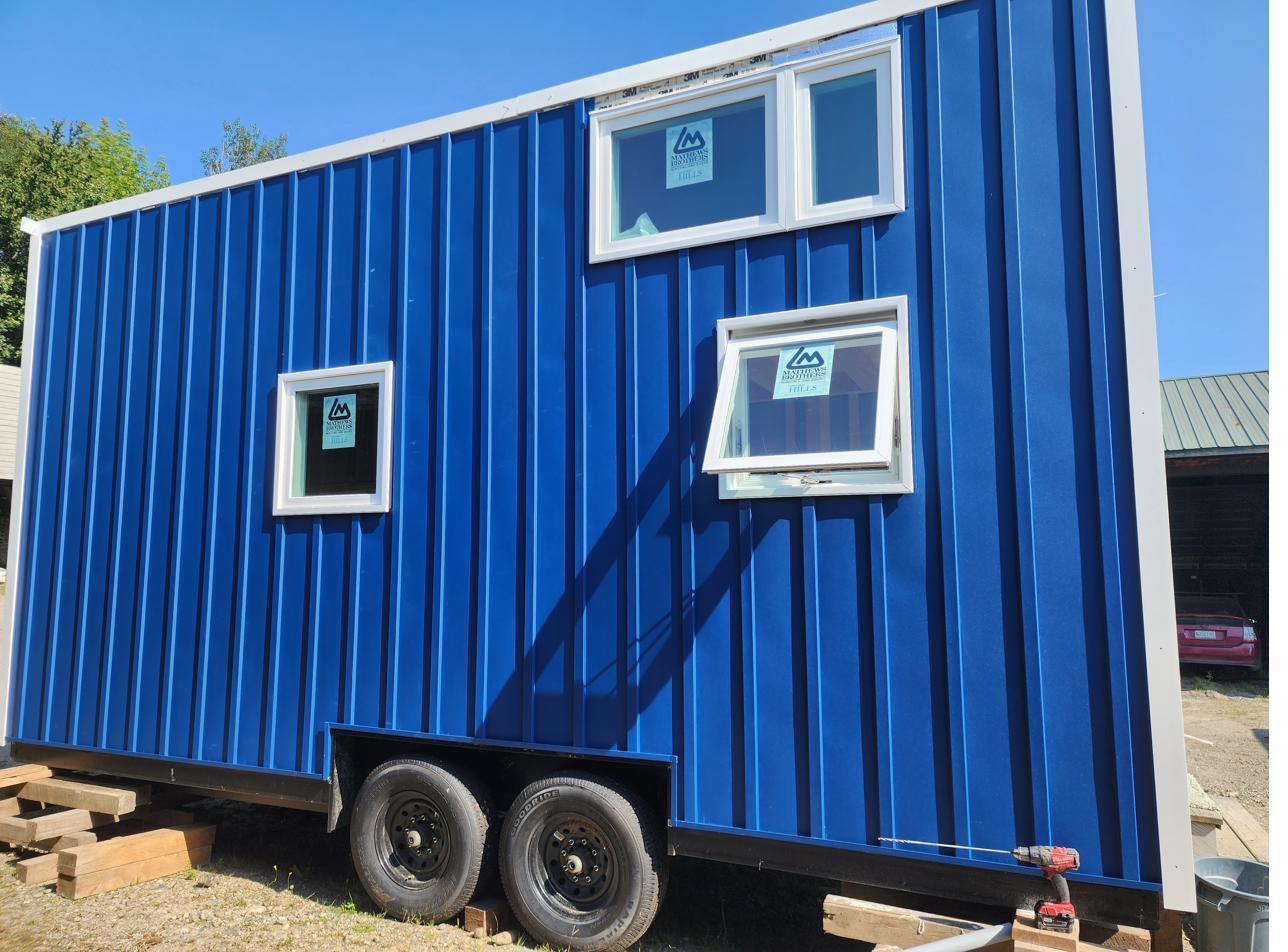 The tiny home built with thirty Maine business partners.