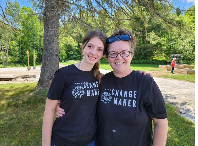 Two Changemakers on site.